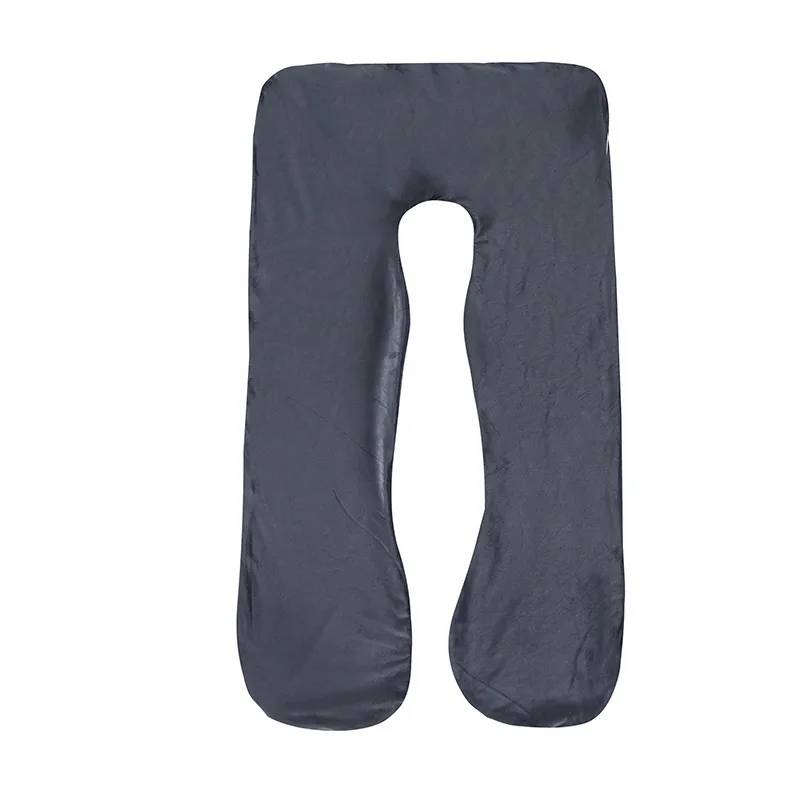 Funda almohada embarazada U forro polar lavable – dormir de lado - imagen 4