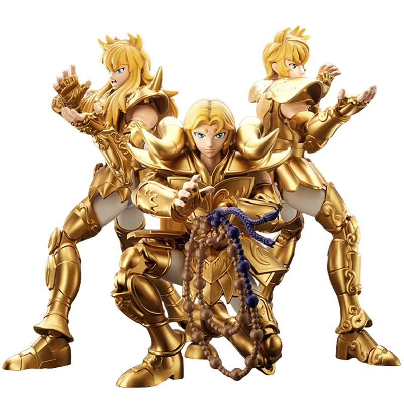 Original Blokees Gold Saint Aldebaran Sagitario Pegaso Escorpio Milo figura de acción coleccionable montar juguetes regalos de cumpleaños - imagen 5