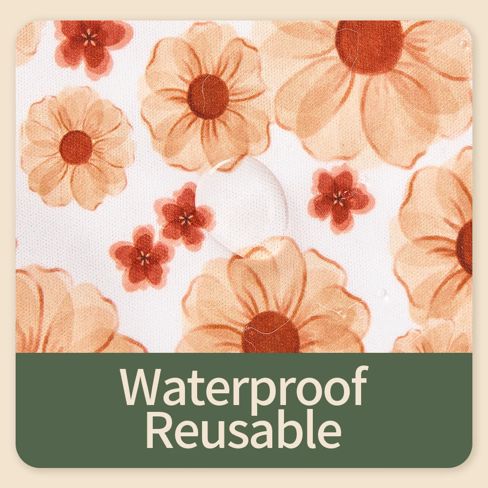 HappyFlute Pañal de tela ecológico transpirable reutilizable lavable Set regalo con bolsa húmeda - imagen 2