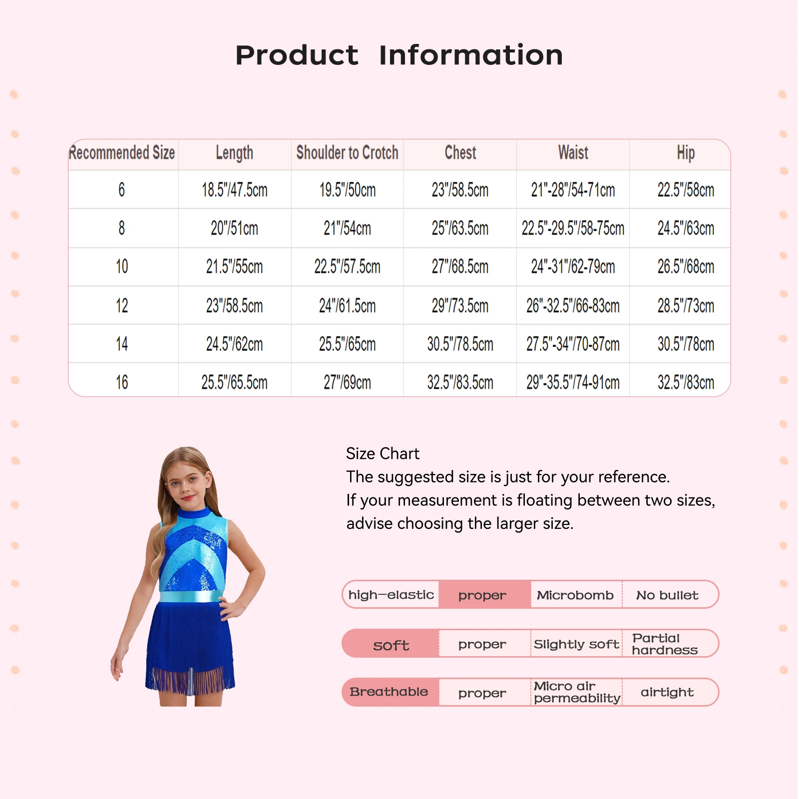 Vestido de baile jazz con lentejuelas para niñas – Jazz dance - imagen 2
