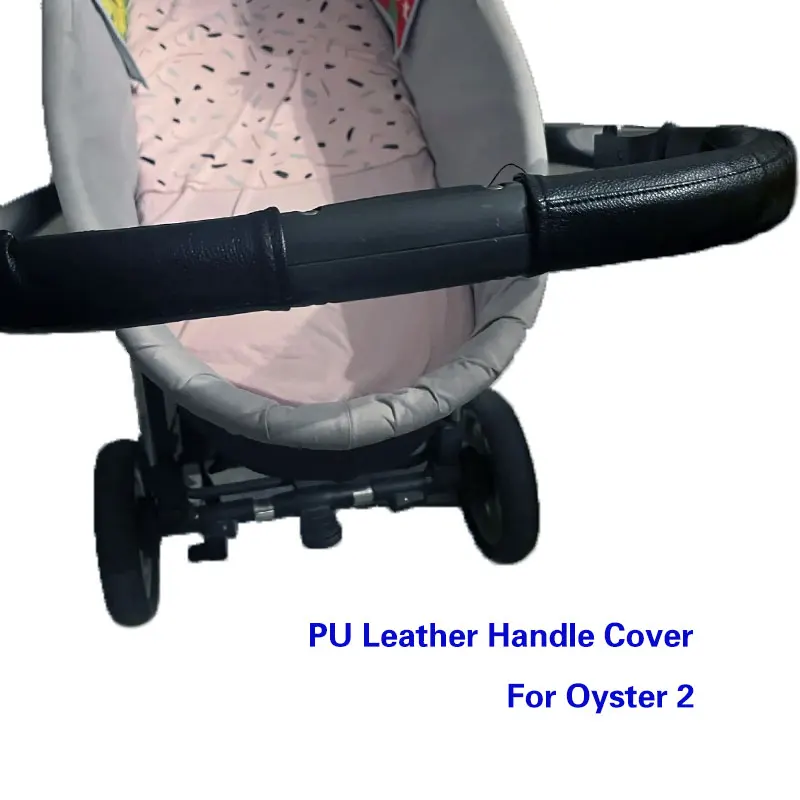 Funda de cuero para manillar del cochecito Oyster 2 - imagen 3