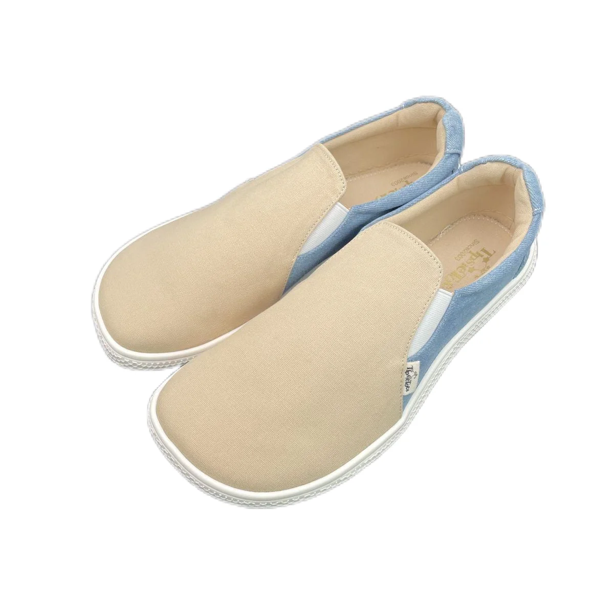 Tipsietoes 2025, nuevas zapatillas de lona descalzas para mujeres y hombres con nueva suela plana suave sin caída, puntera más ancha, peso ligero - imagen 4