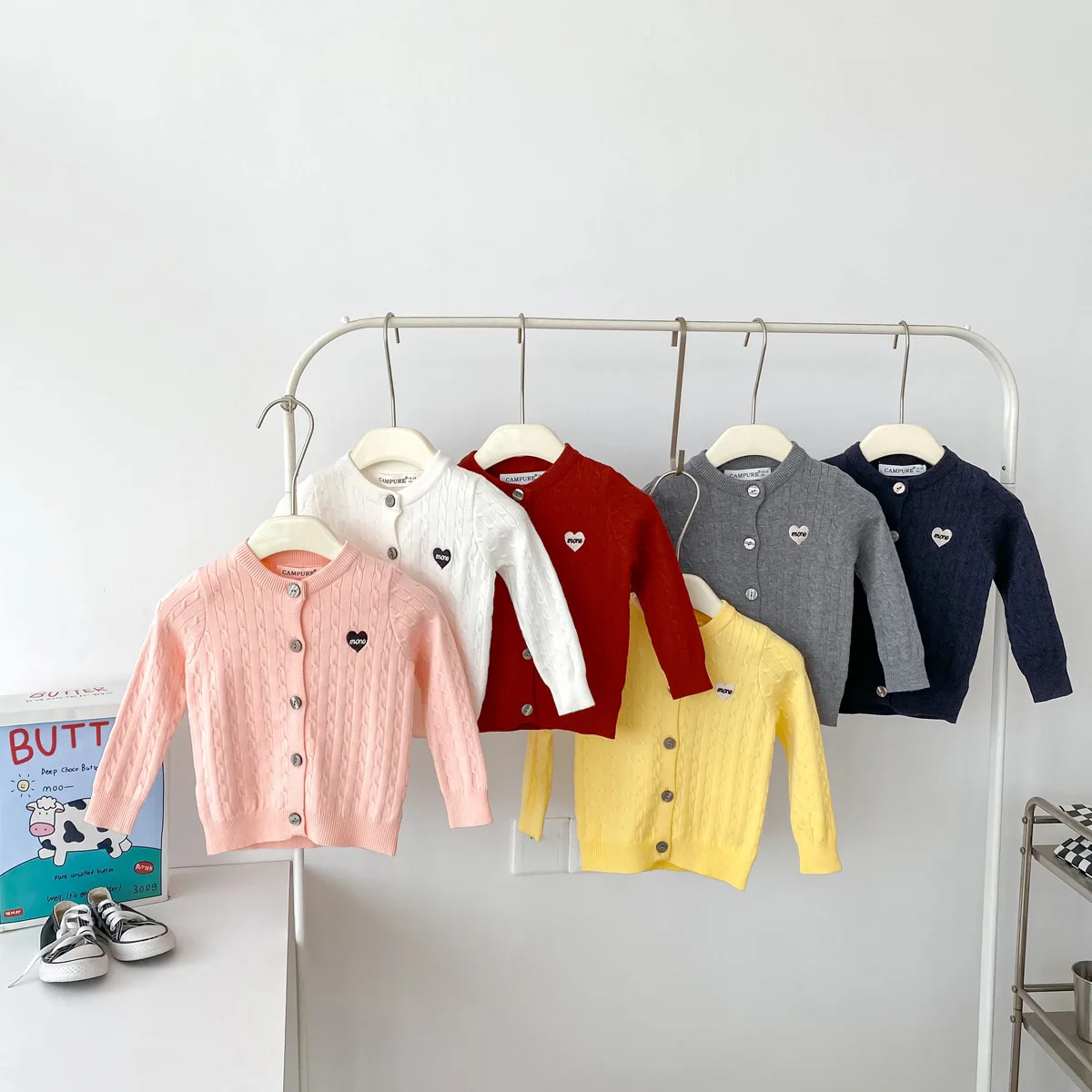 Cárdigan de punto para niño – Jersey cálido de otoño - imagen 4