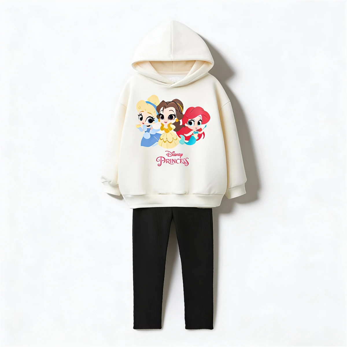 Sudadera de Mickey Mouse + Pantalones, conjunto de 2 piezas, ropa exterior, sudaderas con capucha de dibujos animados, pantalones que combinan con todo, camisetas con capucha con estampado bonito para niños, pantalones de chándal - imagen 5