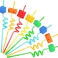 12pcs pvc straws