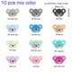 10pcs mix koala head