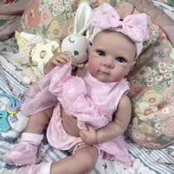 MRB Bettie muñeca reborn de silicona lavable con realismo 3D