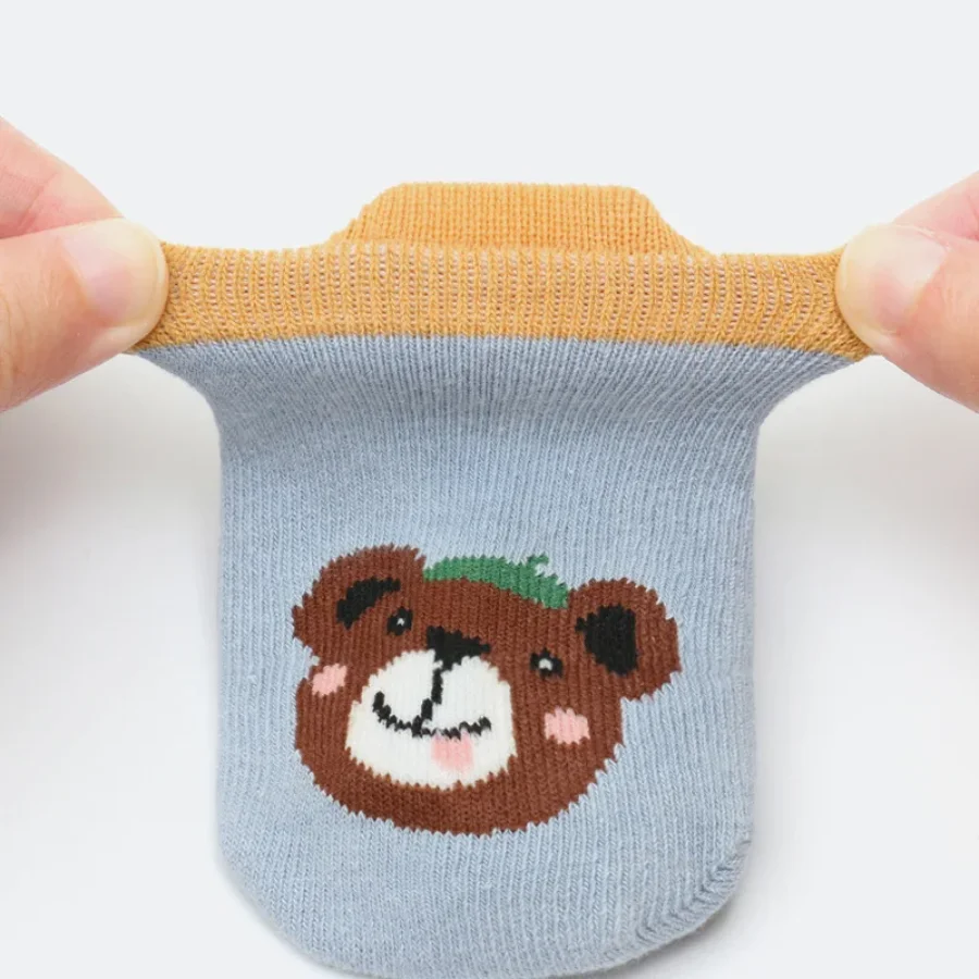 Calcetines de algodón con estampados animales para niños - Cómodos y transpirables - imagen 5