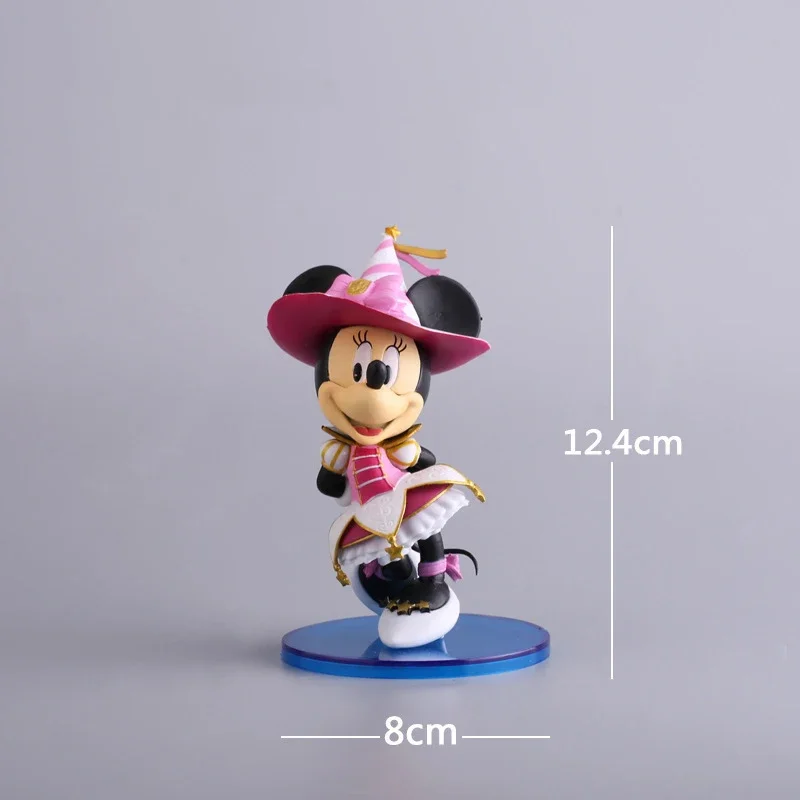 Disney-figuras de acción de dibujos animados para niños, modelo de colección de juguetes de Mickey Mouse, Pato Donald, adornos de escritorio, muñeca, regalos de navidad - imagen 4