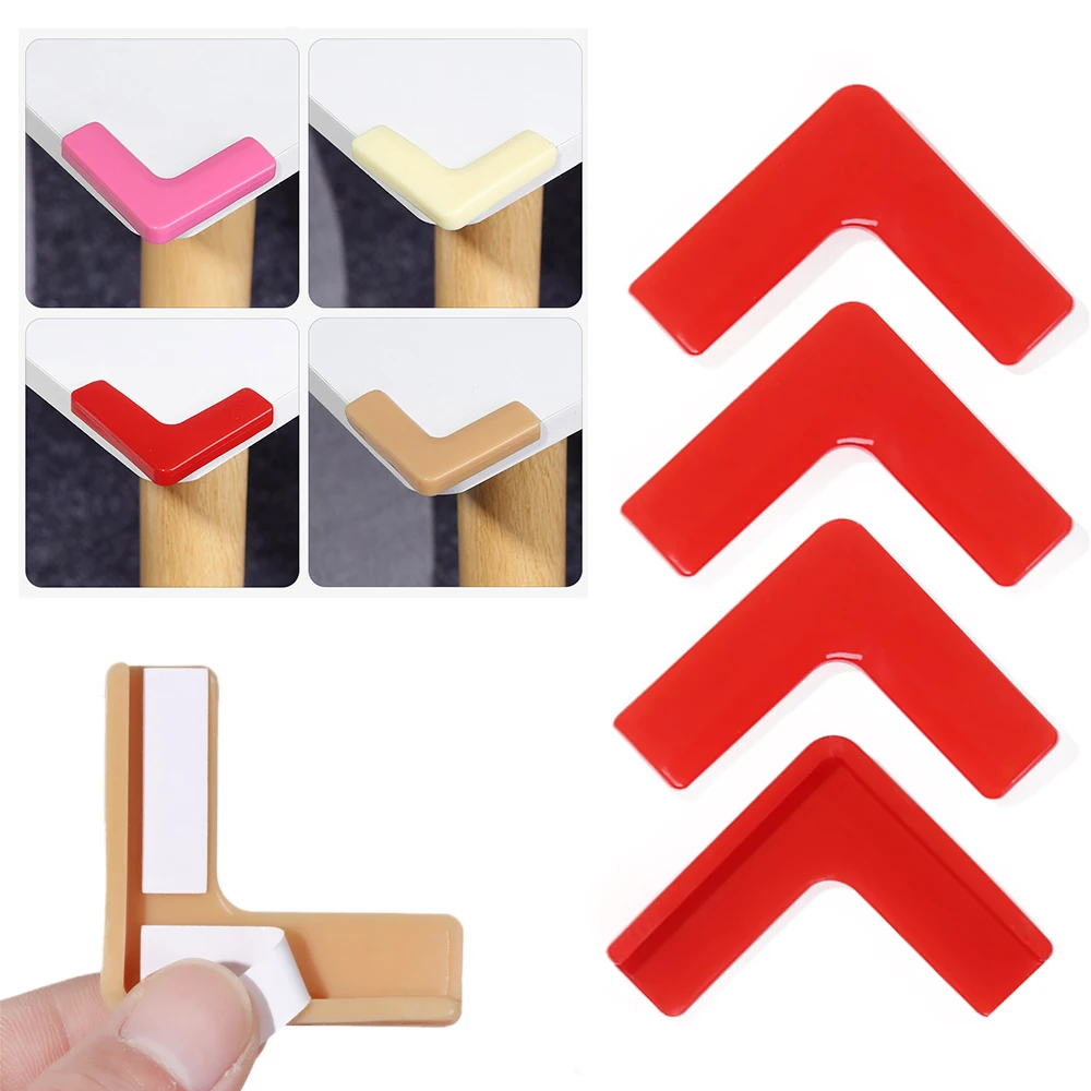 Protector de cabeza de ventana de seguridad de silicona para niños, 4 piezas, borde de esquina, manga de protección de esquina, acero de aluminio, anticolisión - imagen 2