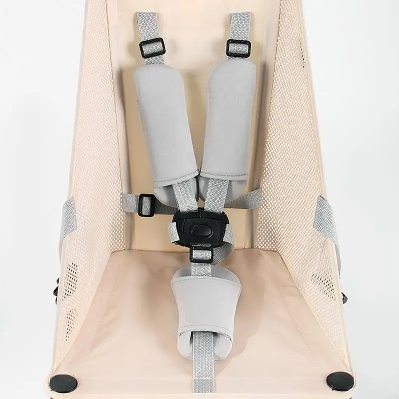 D7YD cochecitos bebé, protectores hombros para niños pequeños, cochecitos bebé versátiles, almohadillas cómodas - imagen 5
