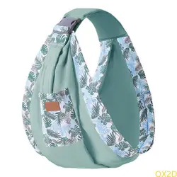 Portabebés Ring Sling de algodón ecológico para recién nacido