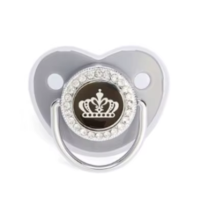 Gray Pacifier