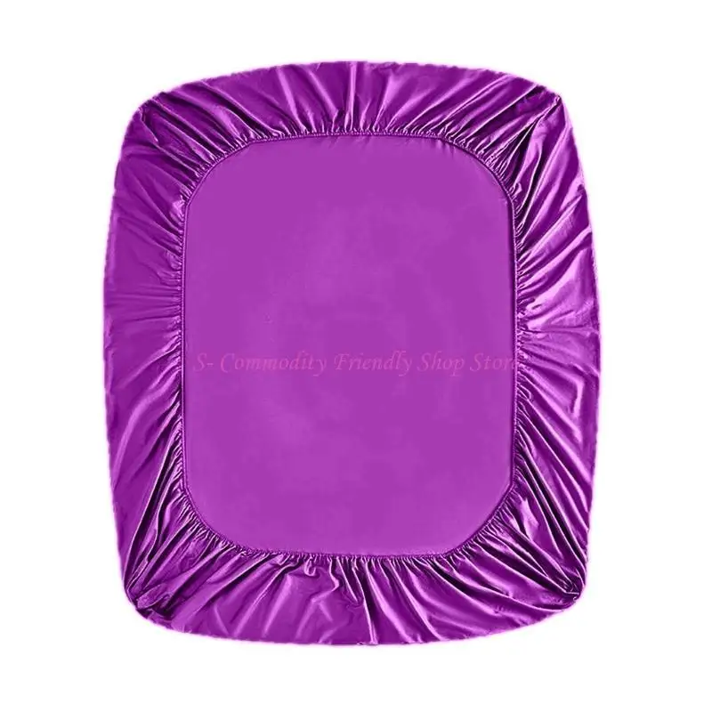 85AE Sábana para cuna hipoalergénica Suave y delicada Sábana para cuna Ropa cama cómoda Suave - imagen 3