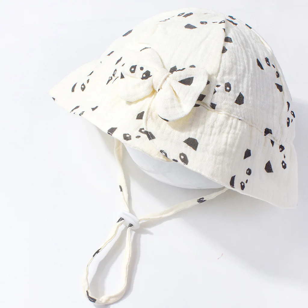 Sombrero pescador infantil de algodón transpirable estampado - imagen 3