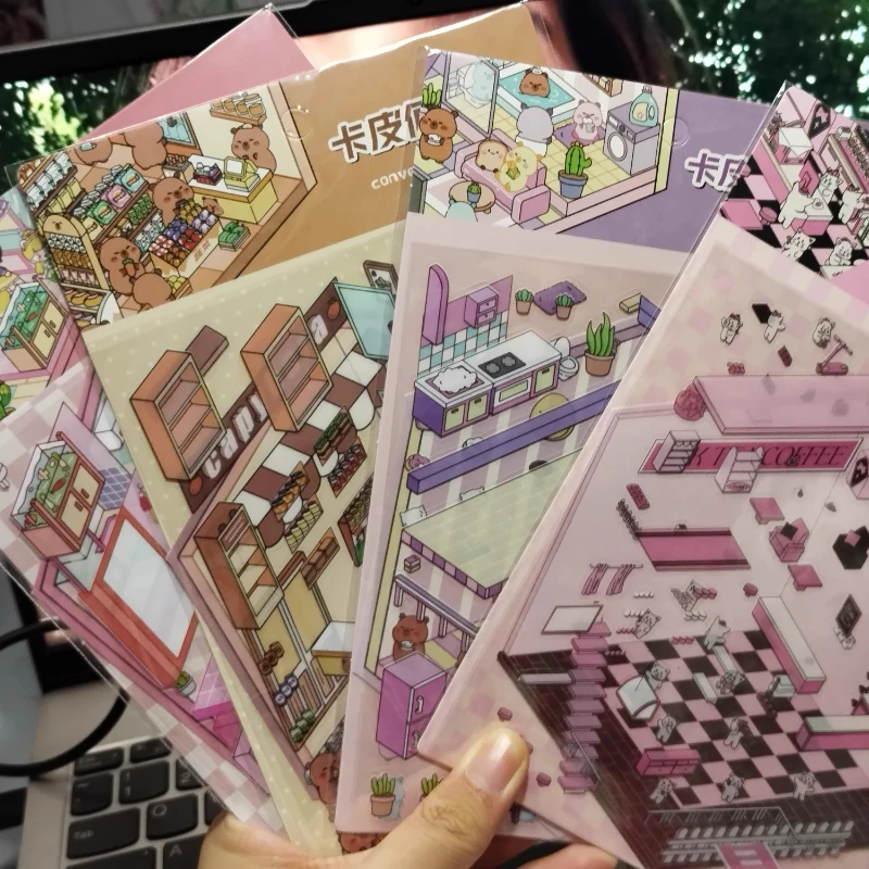 Pegatinas kawaii conejos para niños – Scrapbooking infantil 3D