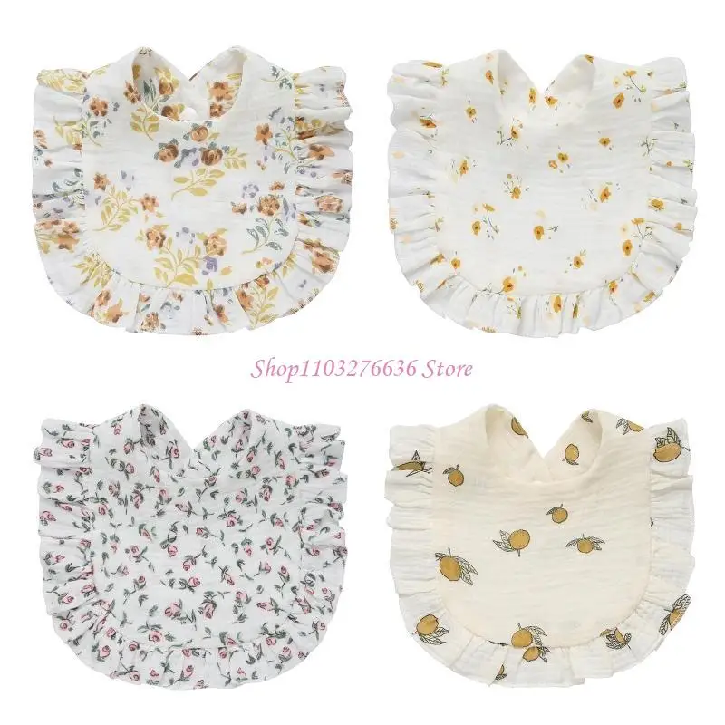 R6FD Babero Bandana de Algodón para Bebé – Unisex y Suave - imagen 4