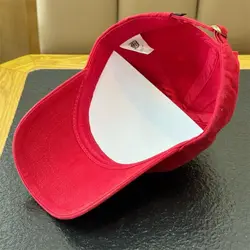Gorra de béisbol infantil de algodón con bordado de poni