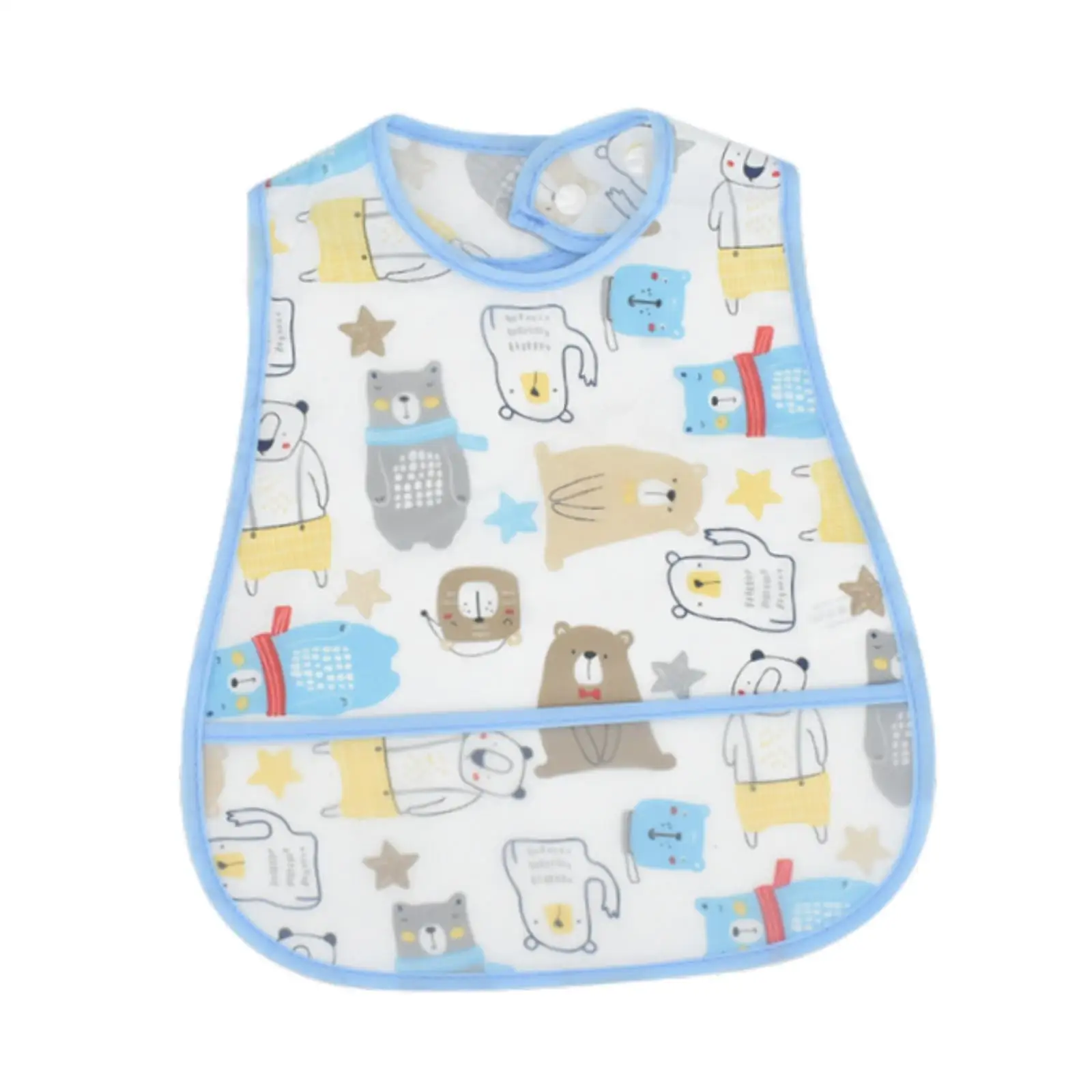 Feeding Bib Sleeveless Infant Feeding Accessory Easy Clean Babies Bib Super