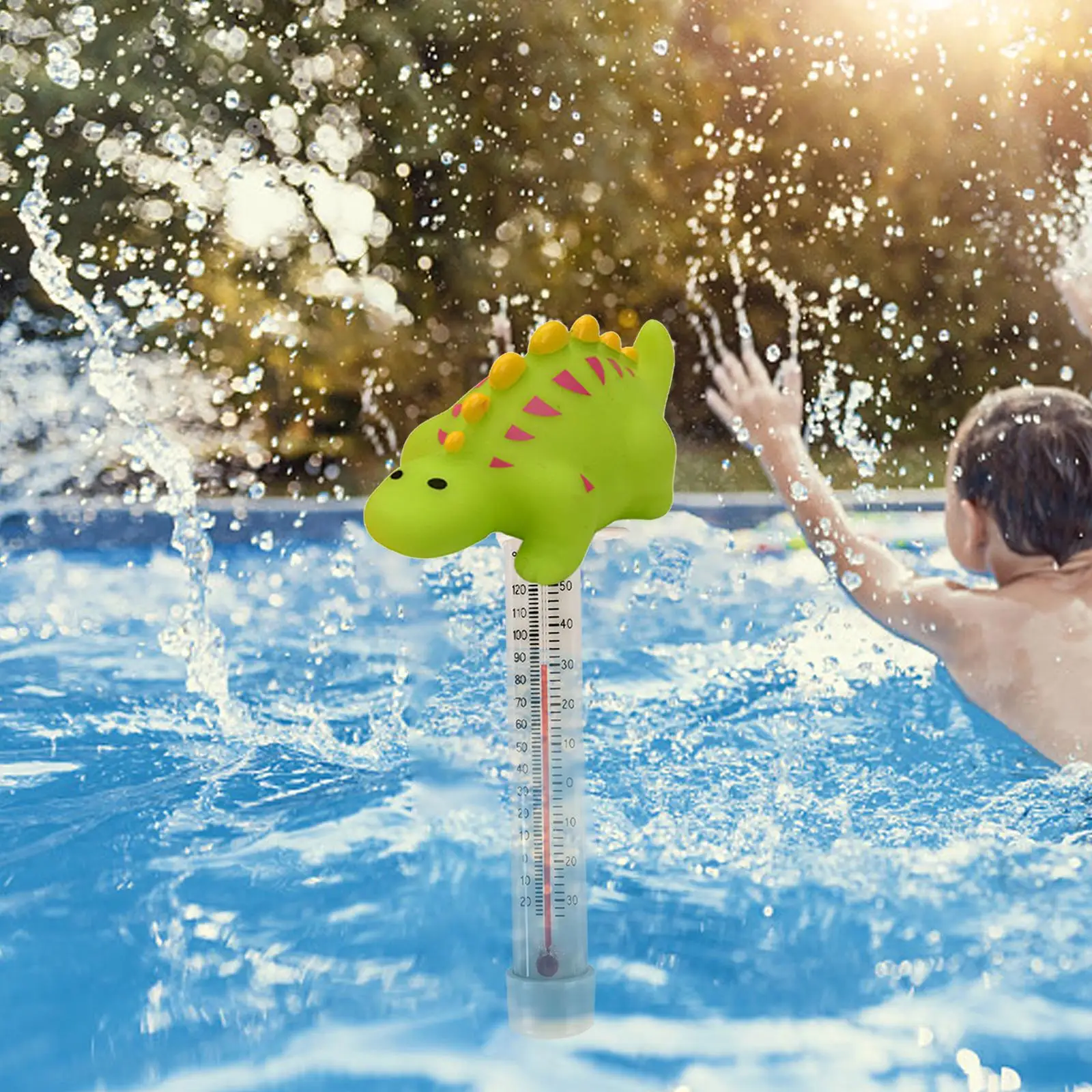 Floating Pool Floating Water Easy to Read Heavy Duty Temperature Gauge