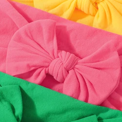 Bandas de pelo con lazo para bebé recién nacida – Suaves
