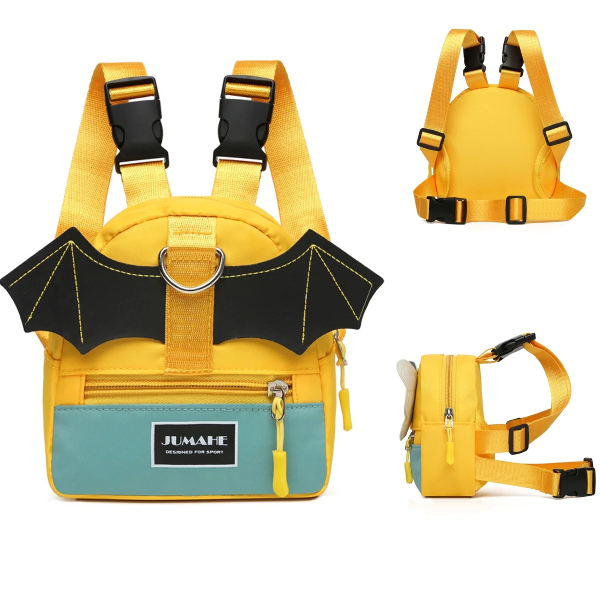 Mochila para mascotas autónoma, bolsa con arnés para perros ajustable de lona verde, transportador de viaje de gran capacidad resistente al agua para perros pequeños - imagen 2