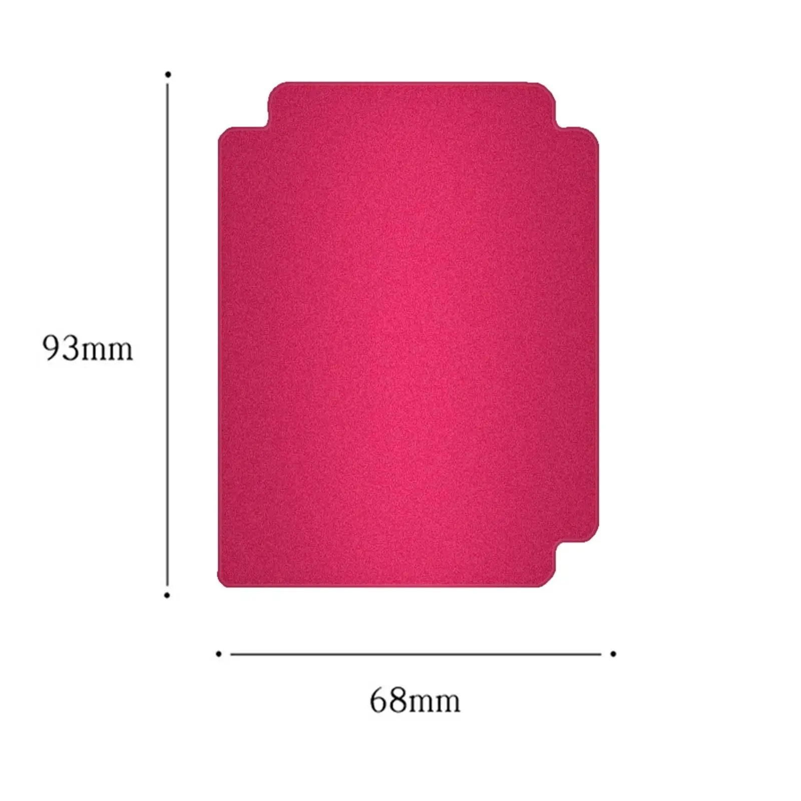 6x10x Trading Card Dividers Card Box Divider Card Page Dividers for Games Card Rose Red