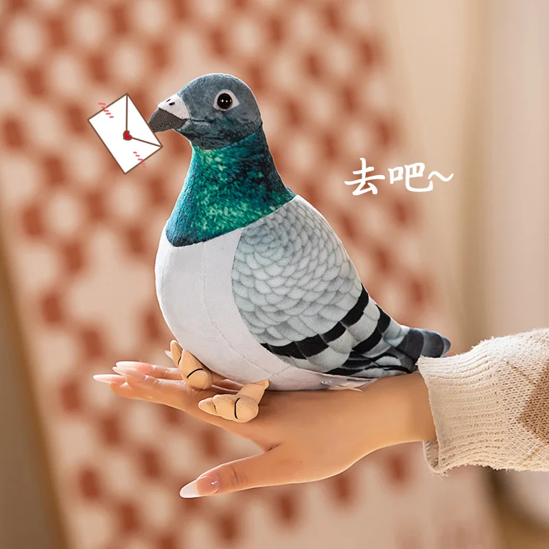Peluche pájaro realista para niño – Decoración infantil - imagen 5