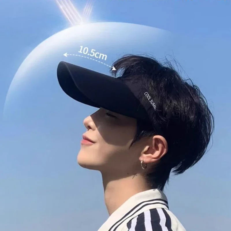 Gorras de sol infantiles con protección UV y visera de ala larga - imagen 3