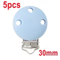5pcs Pastel blue