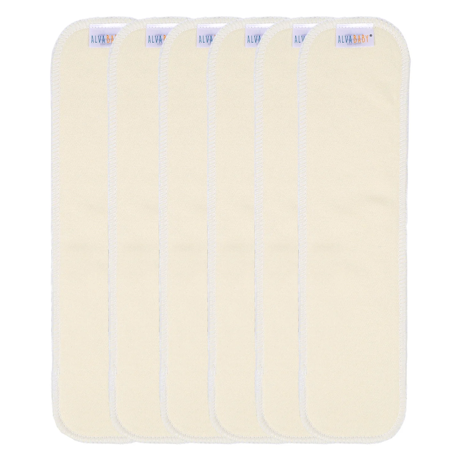 ALVABABY inserto cáñamo para pañal de tela reutilizable recién nacido - imagen 5