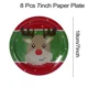 8pcs 7inch plate