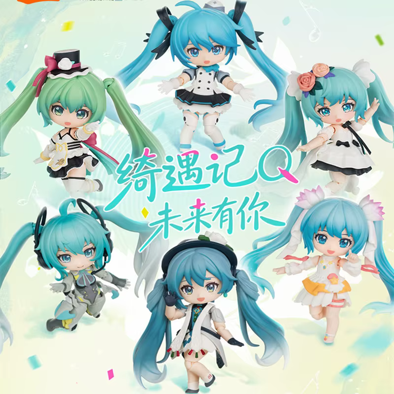 Blokees Qiyuji Q Hatsune Miku Figura de Anime Coleccionable – Regalo - imagen 2