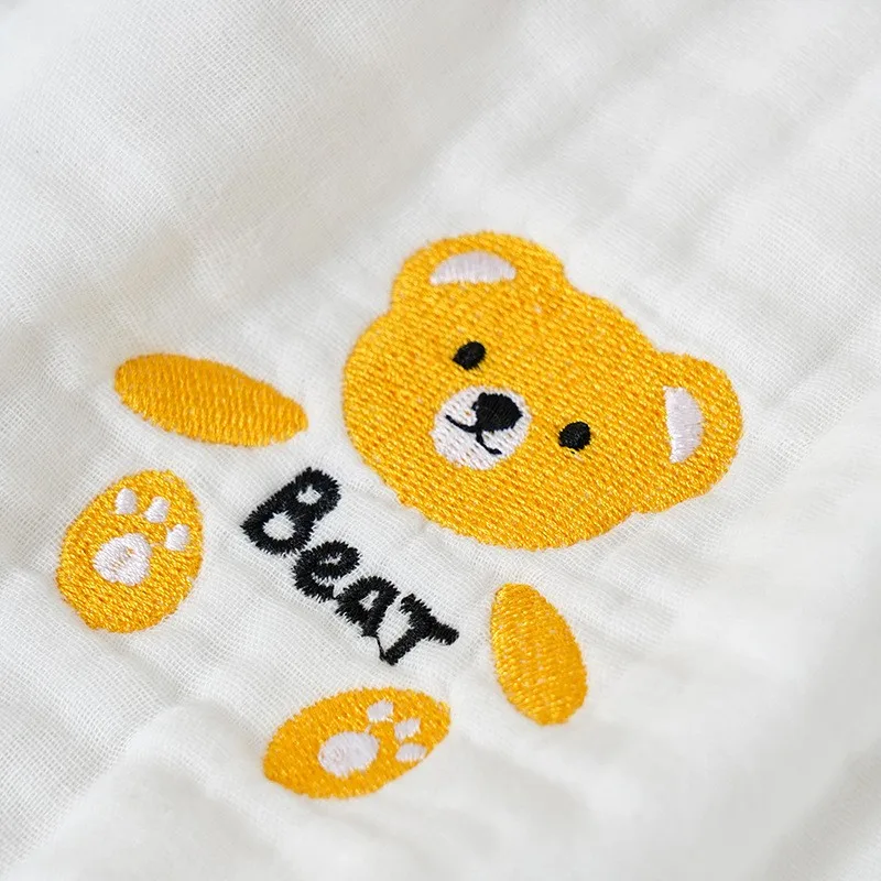 Manta de muselina para bebé recién nacido, ropa de cama para niños y niñas, Toalla de baño, funda de algodón para cochecito infantil - imagen 5