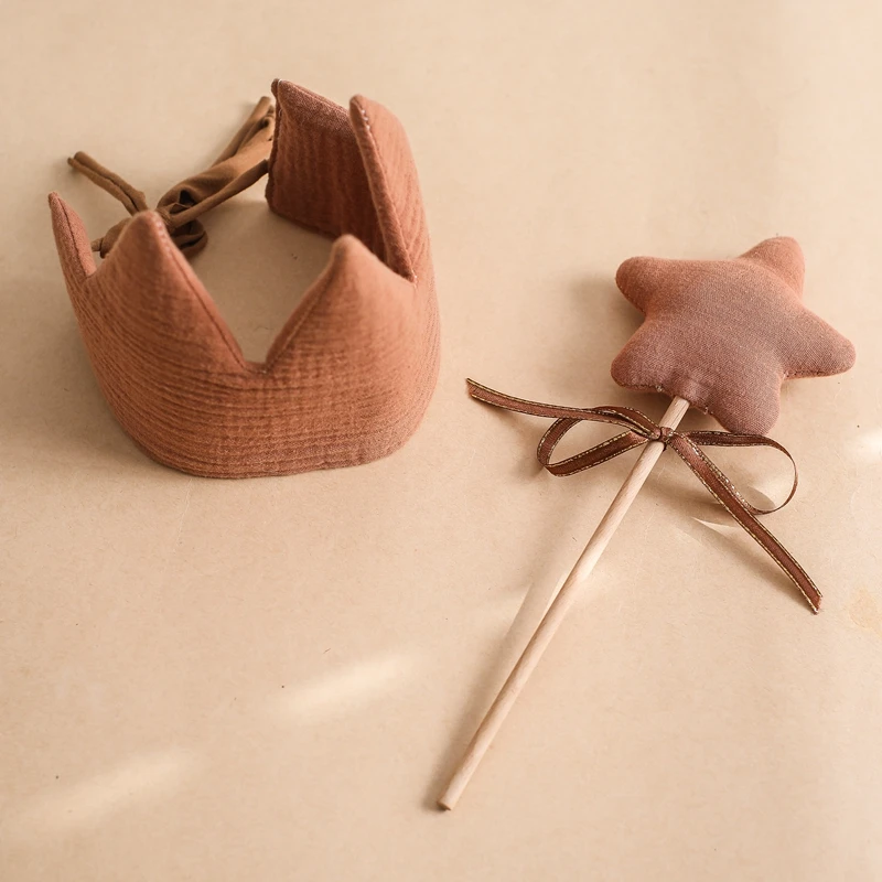 Sombrero de fiesta de cumpleaños para bebé, diadema con corona de princesa, varita mágica, pancarta de juguete, pastel de cumpleaños para niños, accesorios de fotografía para fiesta, regalos para bebé