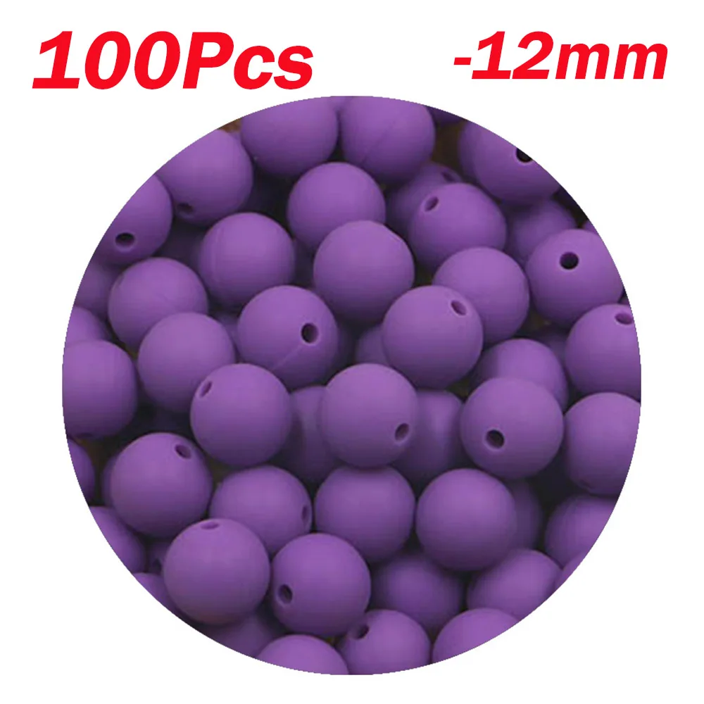 100pcs Purple
