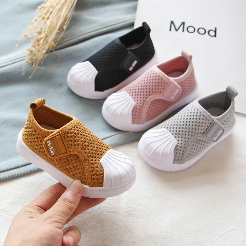 Zapatos informales para niños y niñas, zapatillas cómodas antideslizantes de fondo suave, primavera y otoño