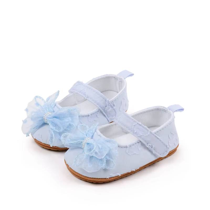 Zapatos bebé niña primavera otoño con lazo y suela antideslizante - imagen 2