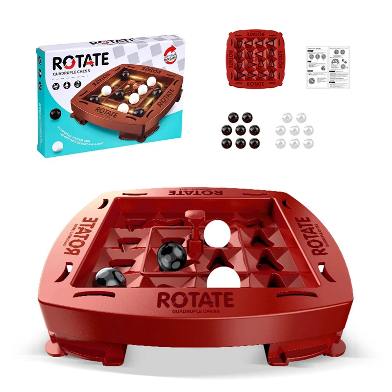 Juego de mesa educativo con ajedrez lógico y rompecabezas - imagen 3