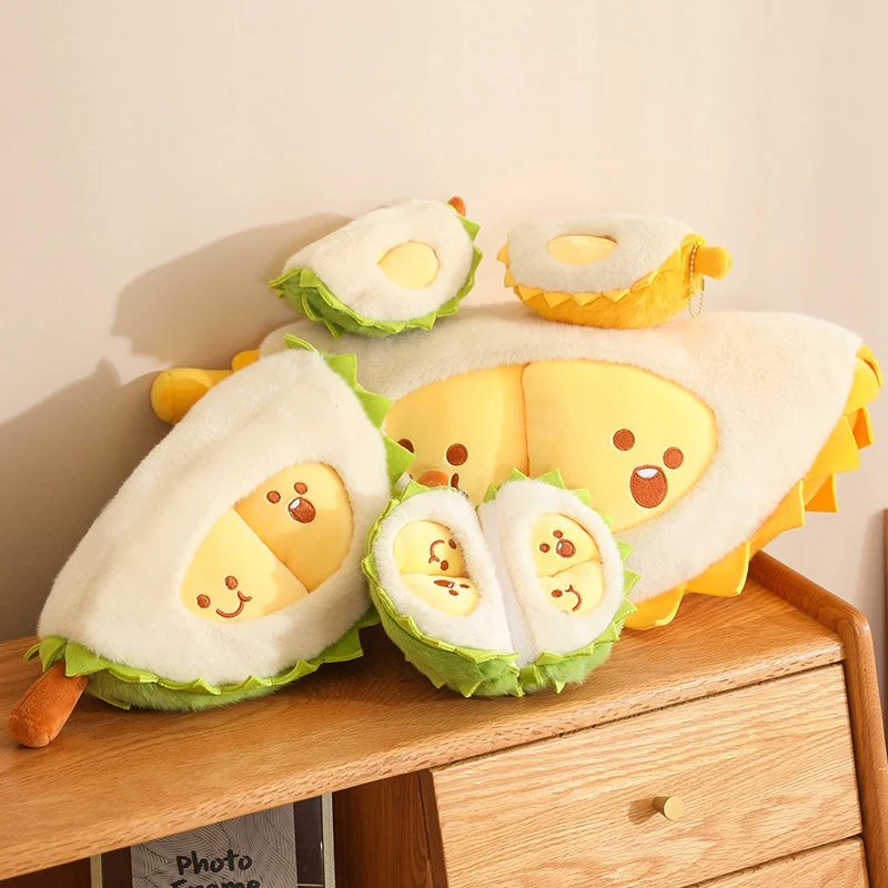 Peluche Durian lágrima suave con almohada y regalo infantil