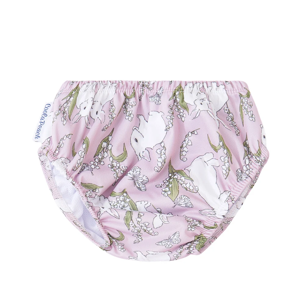 Pañal de natación impermeable reciclado de 3 tamaños, pantalones de pañales de natación lavables y reutilizables - imagen 2