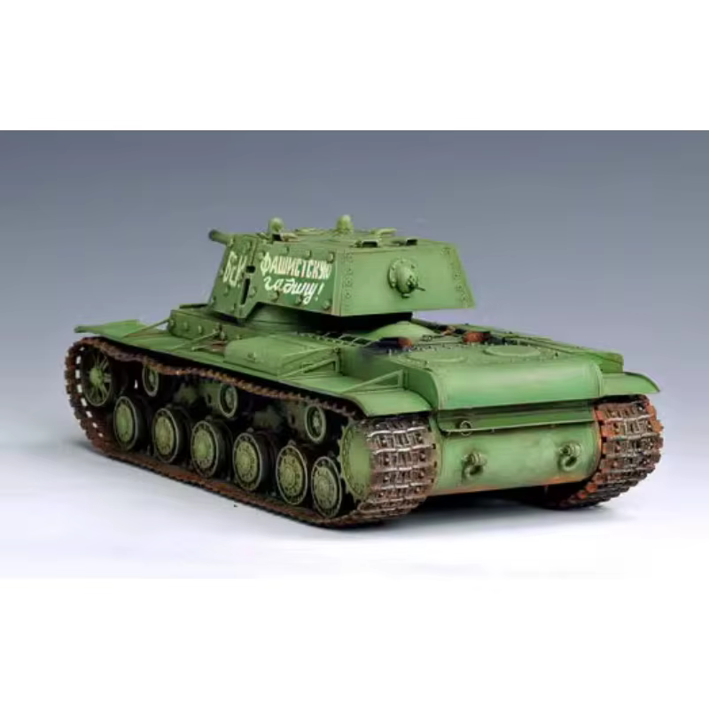 Maqueta Trumpeter KV-1 Tanque ruso para montar infantil - imagen 3
