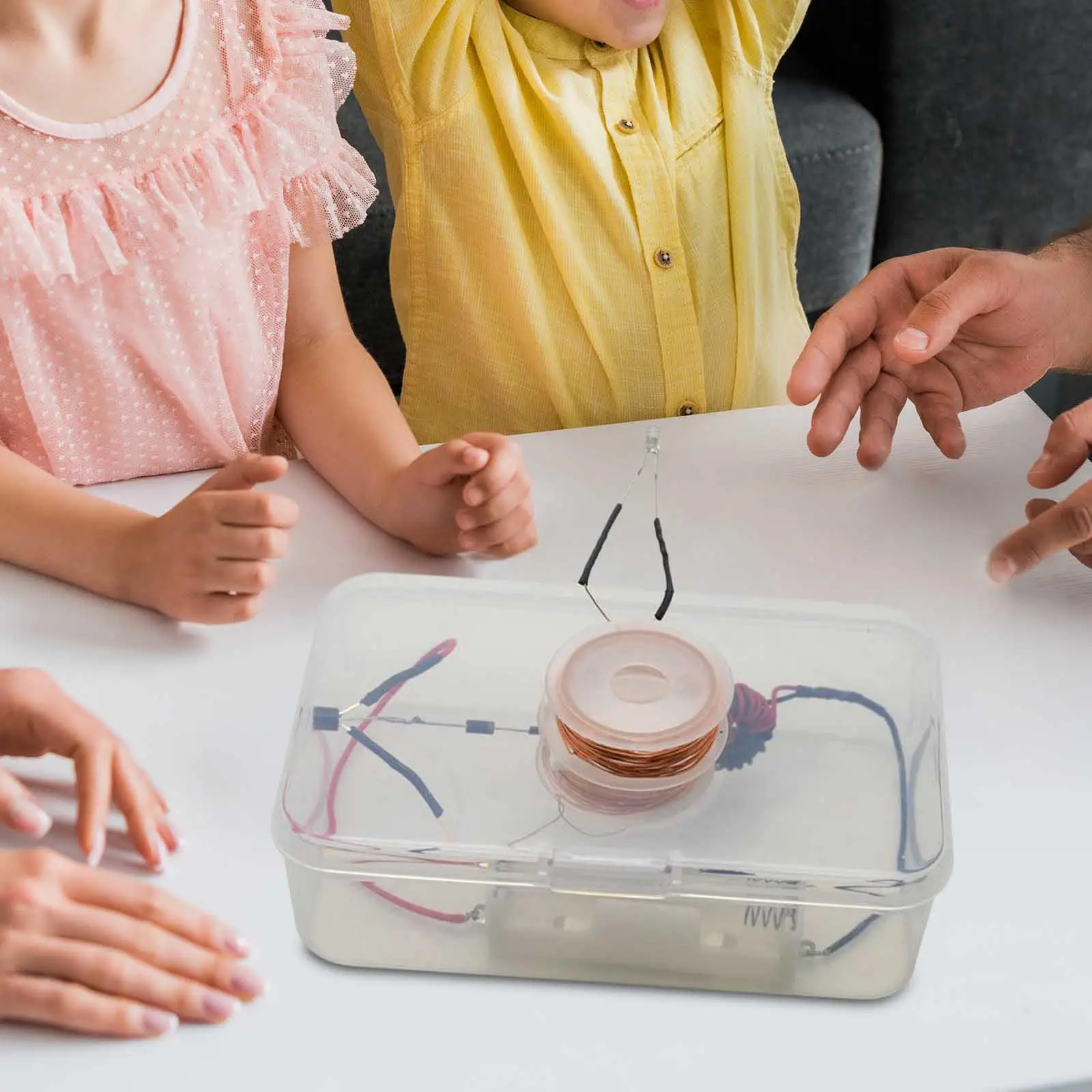 Electricity Experiment with Storage Box Science Experiment Electricity