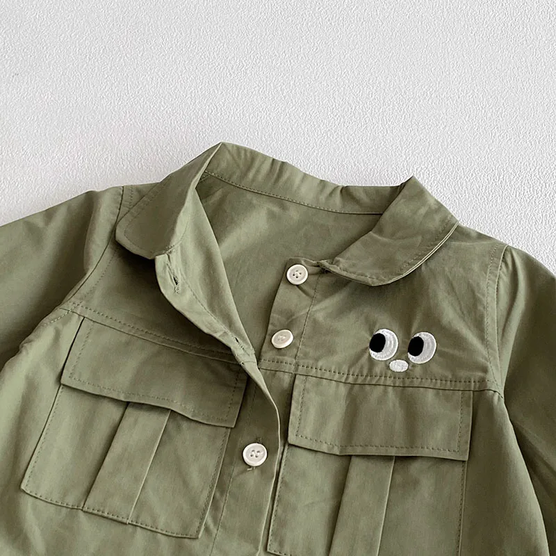 MILANCEL Body bebé con capucha de dinosaurio para otoño - imagen 2
