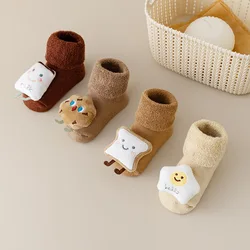 Calcetines antideslizantes térmicos para bebé – Dibujos animados invierno