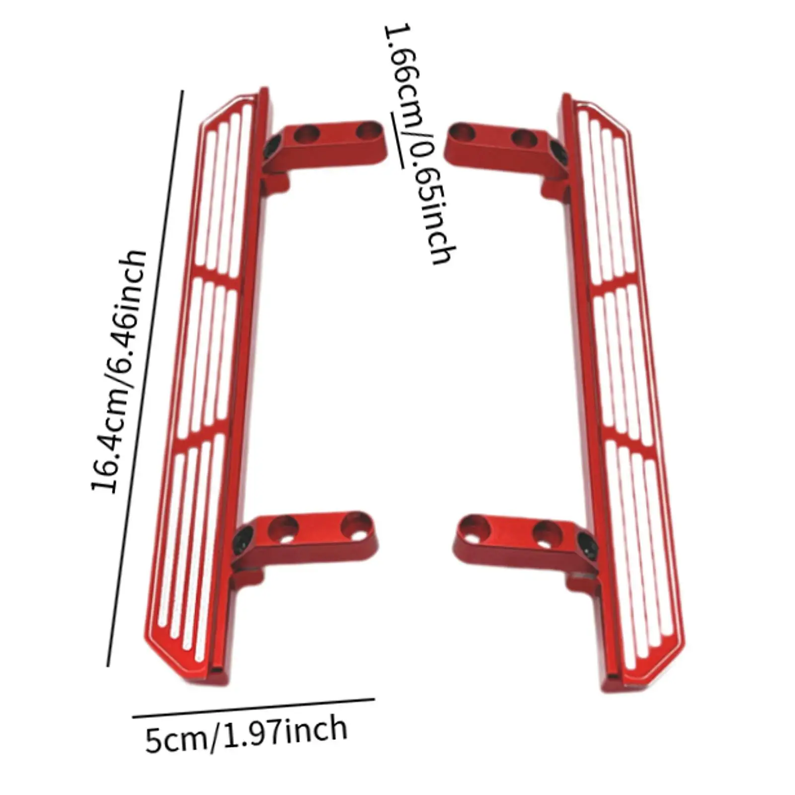 RC Car Pedals Left and Right Foot Pedals Foot Plate for 104026 104020 1/10 RC Car Pedals Left and Right Foot Pedals Foot Plate for 104026 104020 1/10