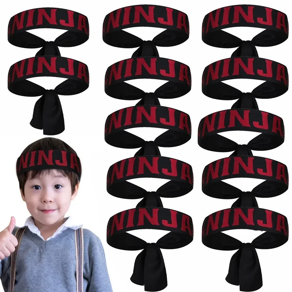 Diadema ninja transpirable para niños – Cinta de karate absorbente - imagen 5