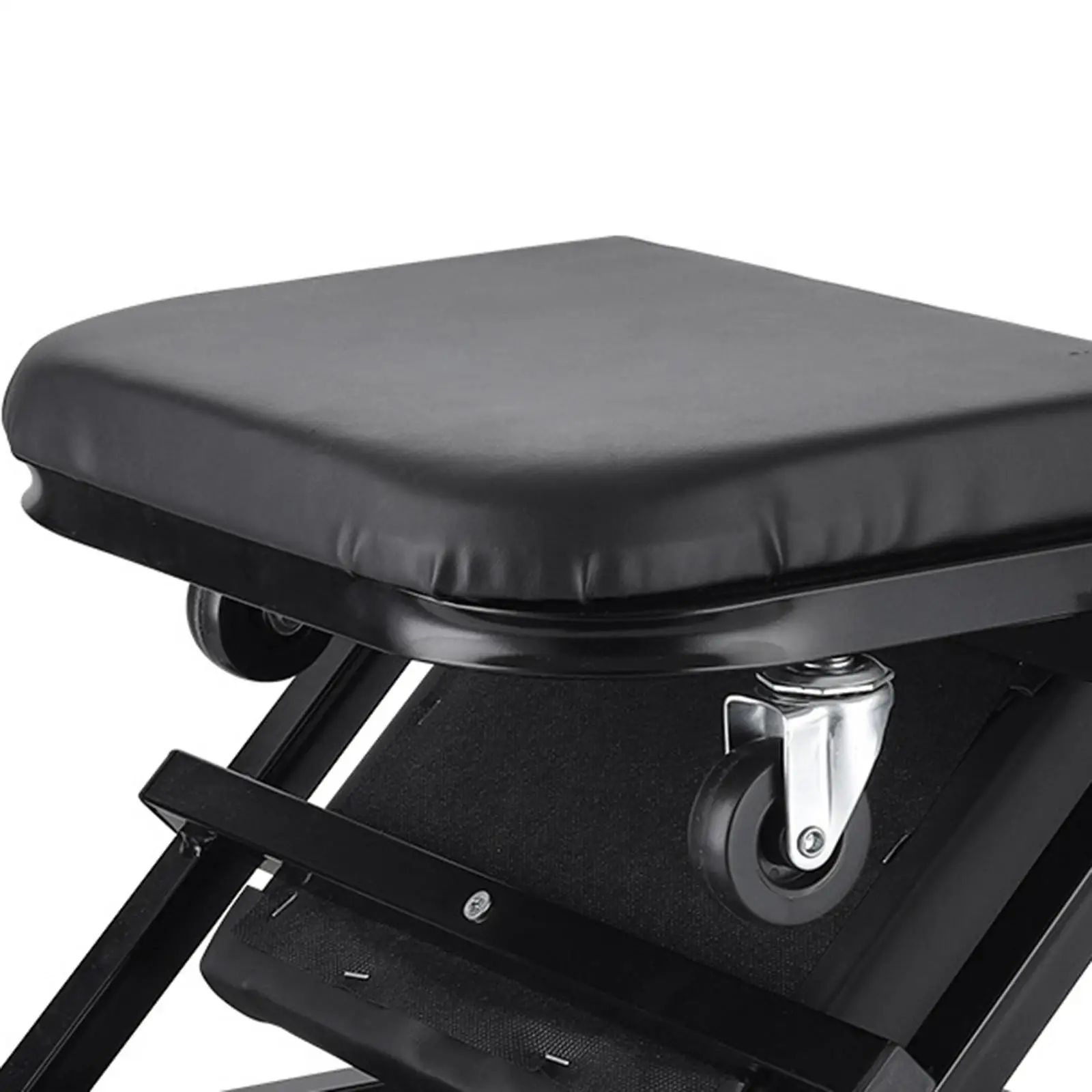 Creeper automotriz genérico 36 ''2 en 1 Z asiento creeper negro se vuelve o sentarse estable plegable resistente debajo del rodillo del coche Creeper - imagen 5
