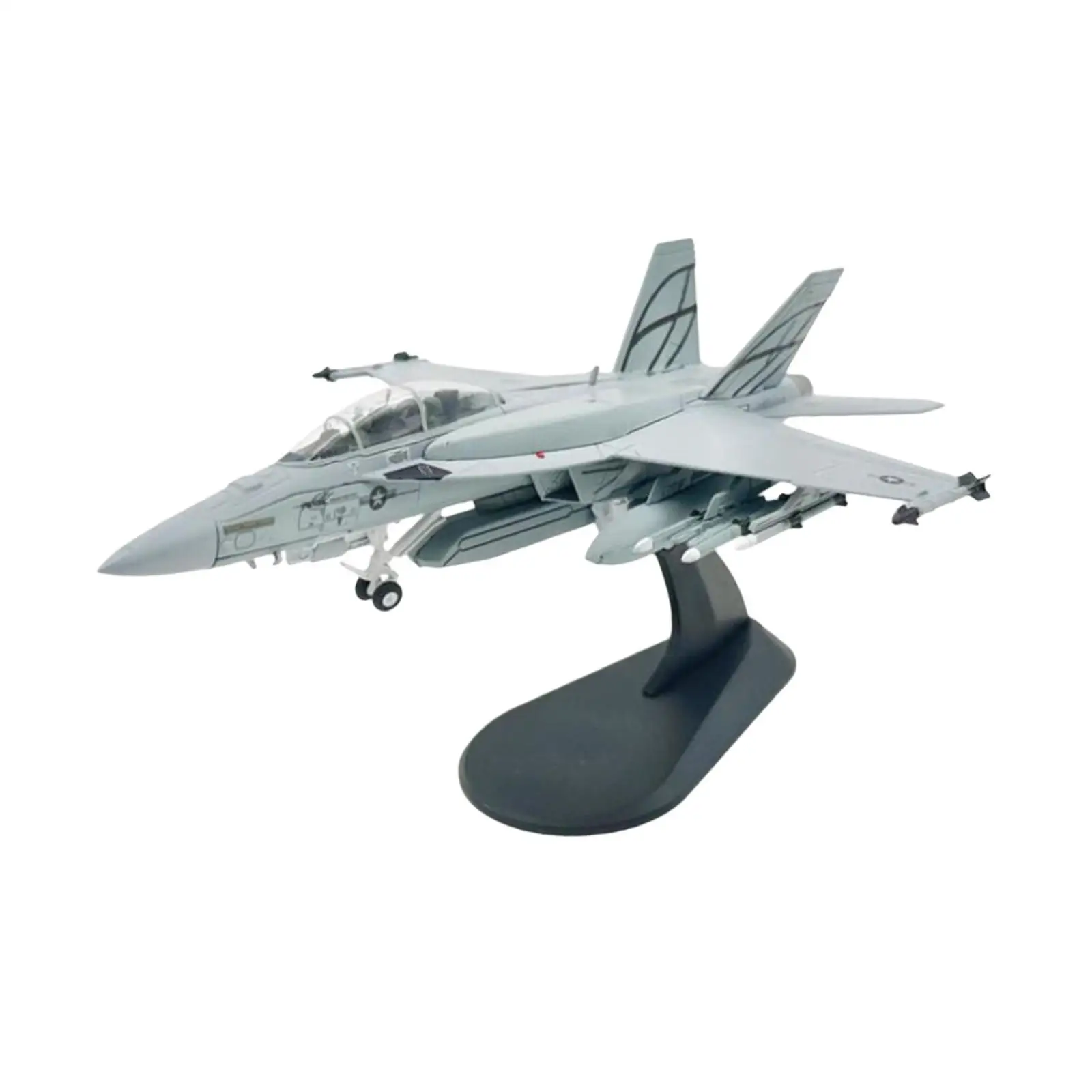 1/100 Scale F/A-18 Plane Alloy Fighter Collections Adults Gifts Display Stand