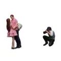 Pink Couple Set
